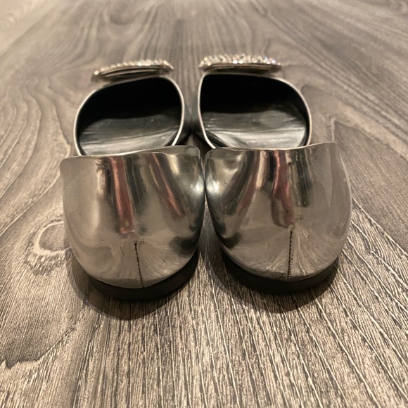 Roger Vivier silver flat - Picture 5 of 7
